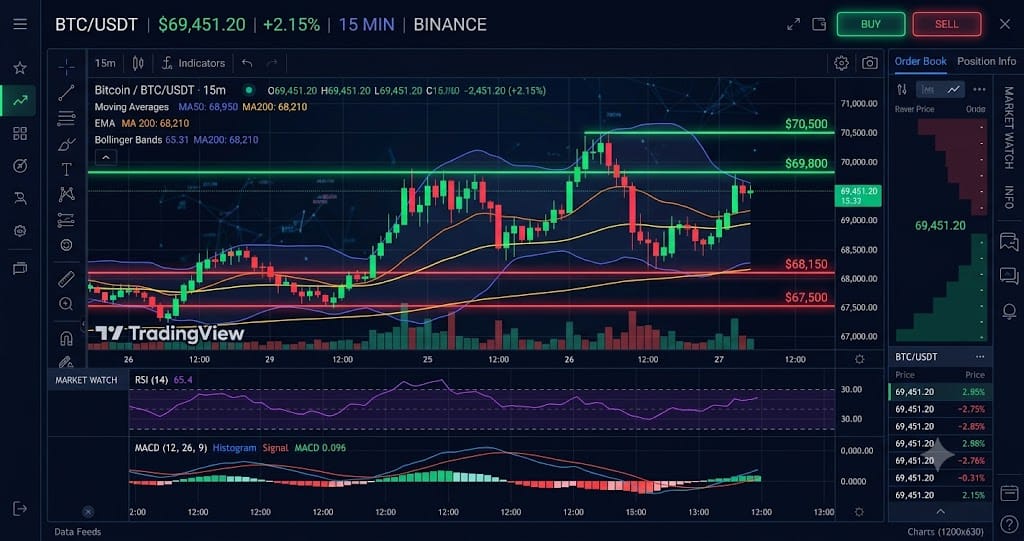 Bitcoin (BTC) Interactive Chart Analysis — July 11, 2026 - Interactive Chart