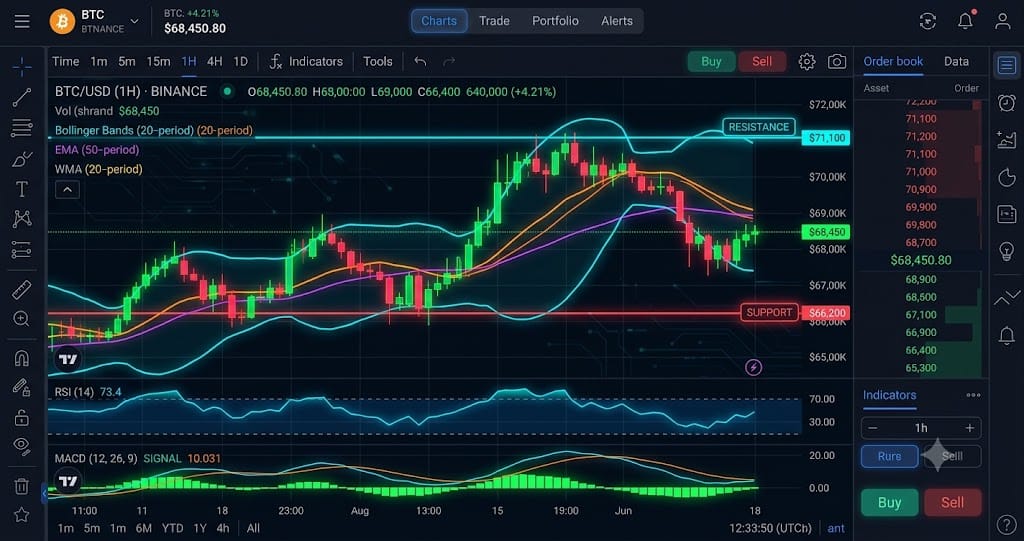 Bitcoin (BTC) Interactive Chart Analysis — July 14, 2026 - Interactive Chart