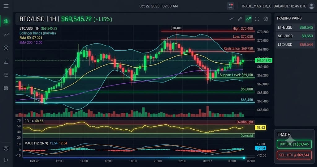 Bitcoin (BTC) Interactive Chart Analysis — July 22, 2026 - Interactive Chart