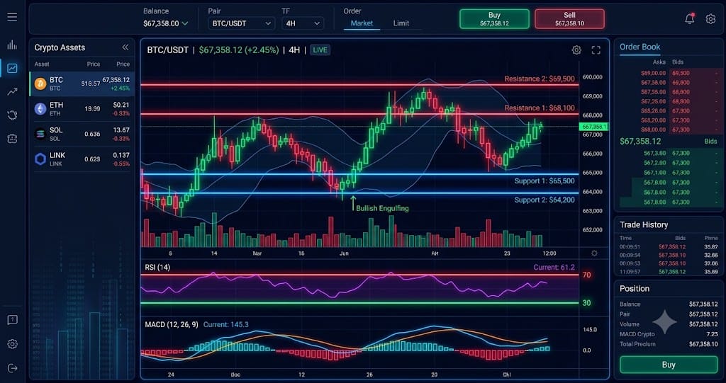 Bitcoin (BTC) Interactive Chart Analysis — July 31, 2026 - Interactive Chart
