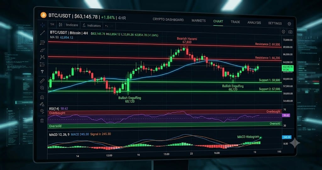 BTC at $62,770 — Daily Crypto Technical Analysis (July 5, 2026)