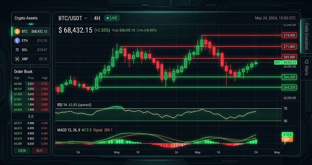 BTC at $65,380 — Daily Crypto Technical Analysis (July 27, 2026)