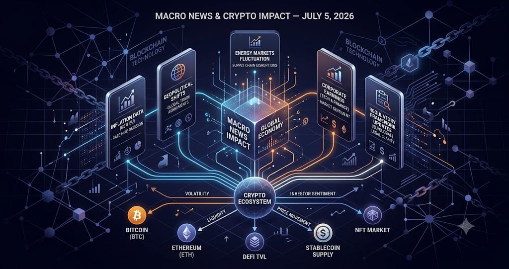 Macro News Crypto Impact July 5 2026