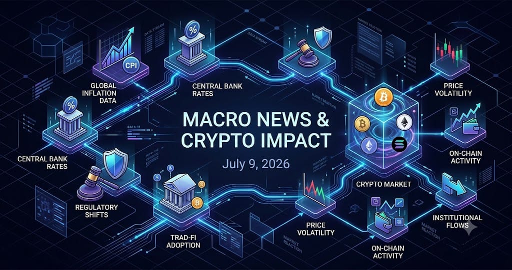 Macro News Crypto Impact July 9 2026
