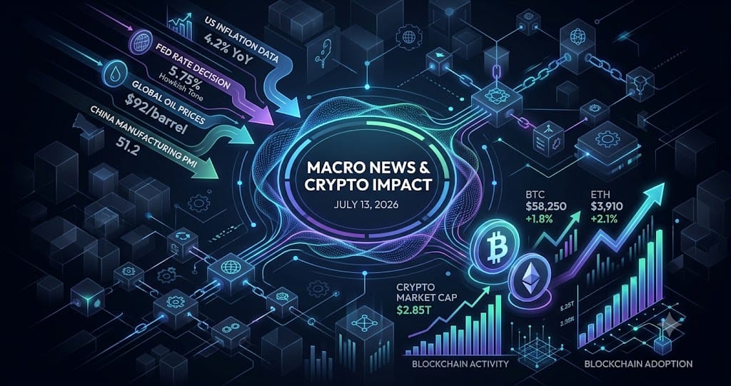 Macro News Crypto Impact July 13 2026