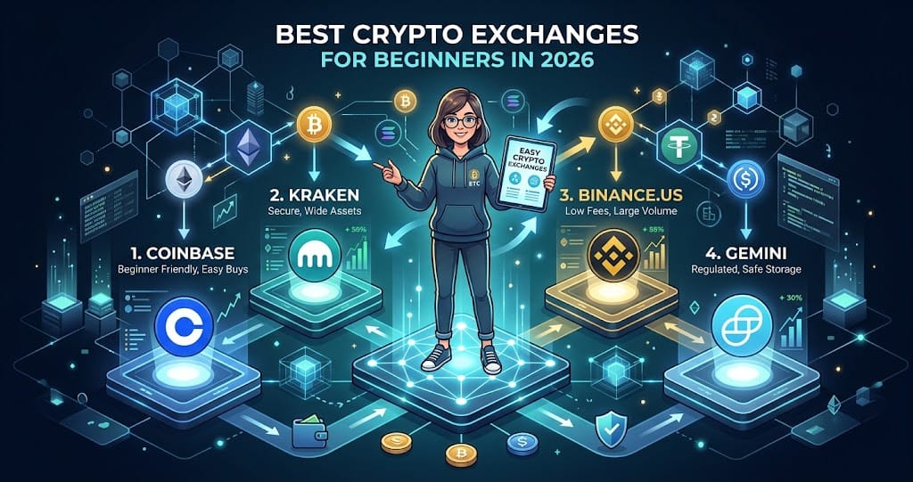 Best Crypto Exchanges for Beginners in 2026