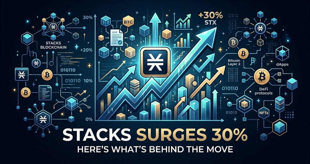 Stacks Surges 30% Heres Whats Behind the Move