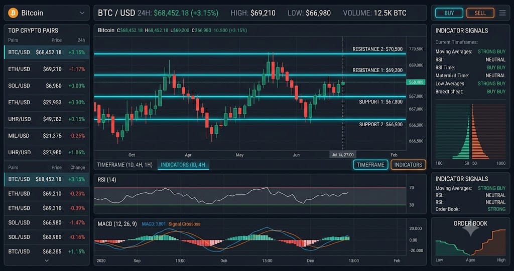 Bitcoin (BTC) Interactive Chart Analysis — August 9, 2026 - Interactive Chart