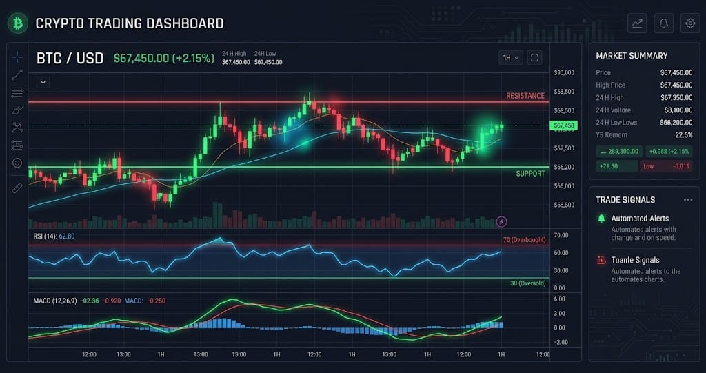 BTC at $64,305 — Daily Crypto Technical Analysis (August 19, 2026)
