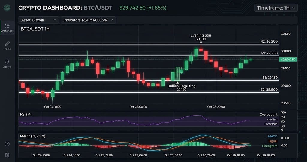 BTC at $78,855 Enters Overbought Zone (RSI 80) — TA Report