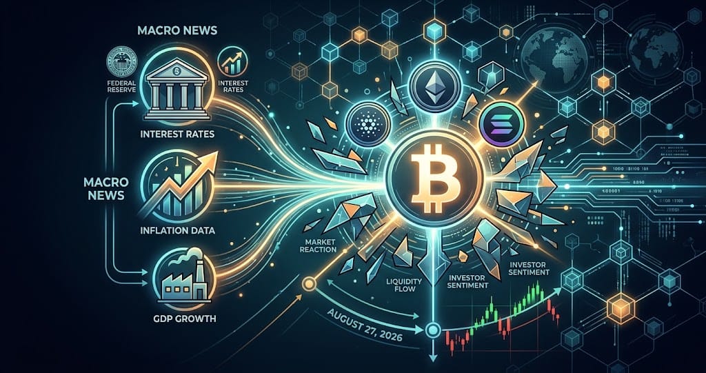 Macro News Crypto Impact August 27 2026
