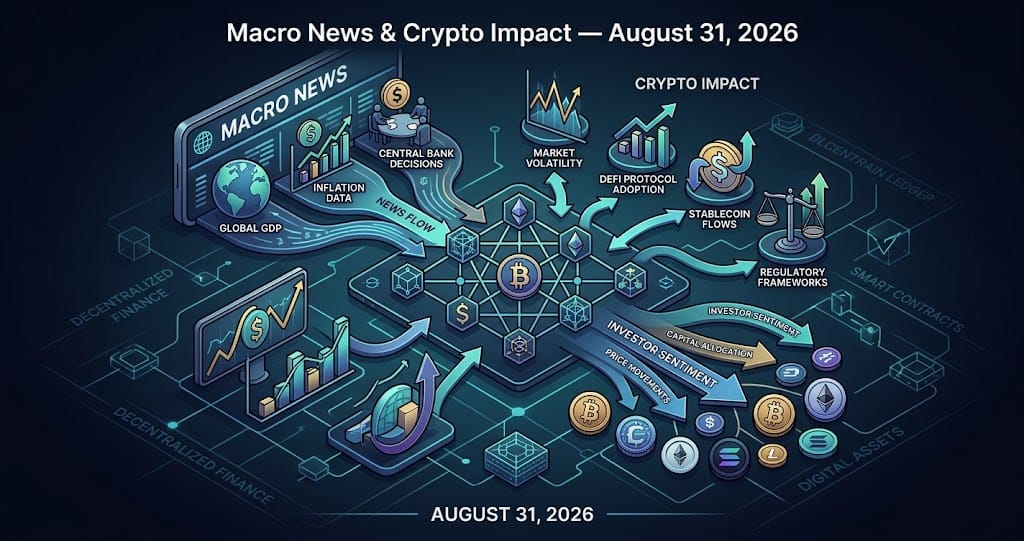 Macro News Crypto Impact August 31 2026