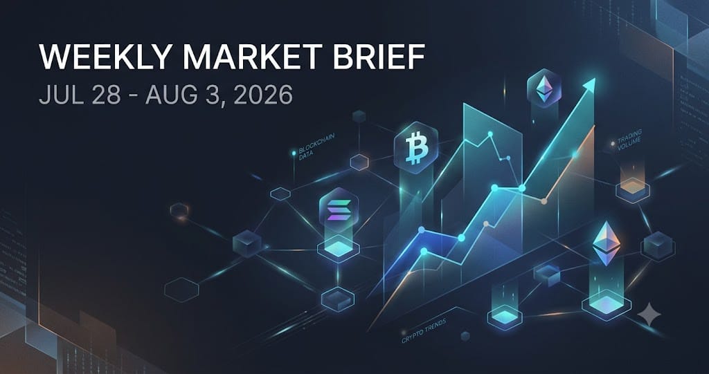 Weekly Market Brief — Jul 28 - Aug 3, 2026
