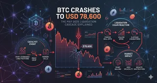 BTC Crashes to USD 78600 The May 2026 Liquidation Cascade Explained