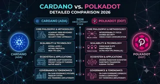 Cardano vs Polkadot Detailed Comparison 2026