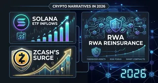 Solana ETF Inflows Zcashs Surge and RWA Reinsurance Crypto Narratives in 2026
