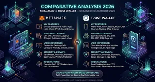 MetaMask vs Trust Wallet Detailed Comparison 2026
