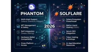 Phantom vs Solflare Detailed Comparison 2026