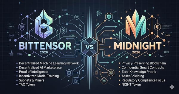 Bittensor vs Midnight — Detailed Comparison 2026