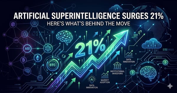 Artificial Superintelligence Surges 21% Heres Whats Behind the Move