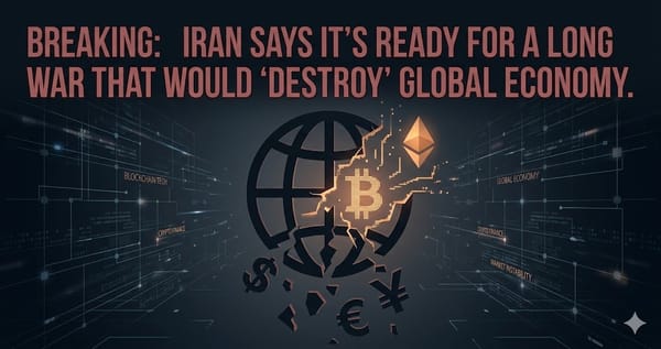 Breaking Iran says its ready for a long war that would destroy global economy