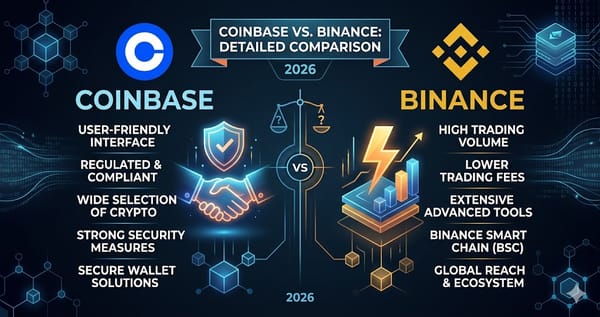 Coinbase vs Binance Detailed Comparison 2026