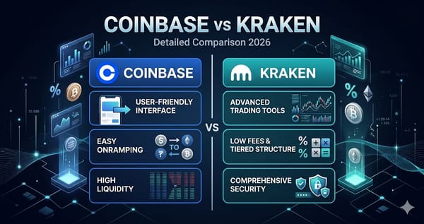 Coinbase vs Kraken Detailed Comparison 2026