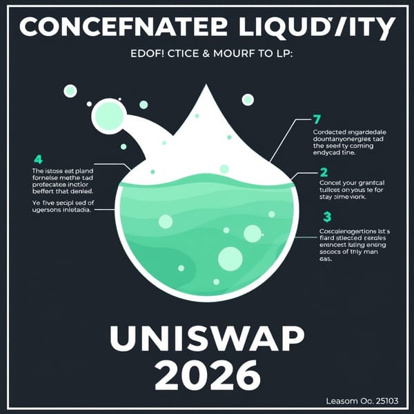 Concentrated Liquidity on Uniswap V3: Complete LP Guide for 2026