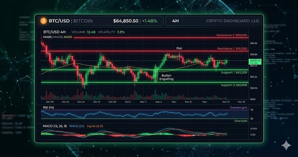 BTC Tests $67,369 Support Under Selling Pressure — Daily TA