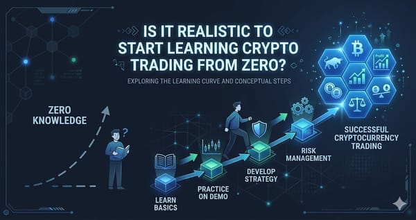 Is It Realistic to Start Learning Crypto Trading From Zero