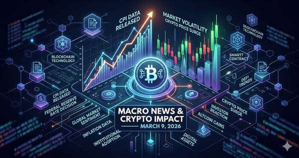 Macro News & Crypto Impact — March 9, 2026