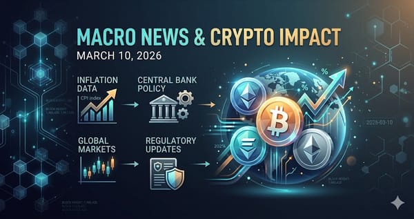 Macro News Crypto Impact March 10 2026