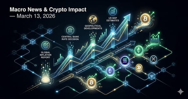 Macro News Crypto Impact March 13 2026