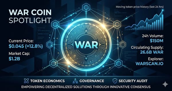 WAR (WAR) Spotlight — March 6, 2026