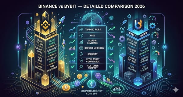 Binance vs Bybit Detailed Comparison 2026