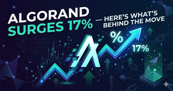 Algorand Surges 17% Heres Whats Behind the Move