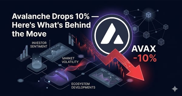 Avalanche Drops 10% Heres Whats Behind the Move