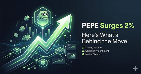 Pepe Surges 2% Heres Whats Behind the Move