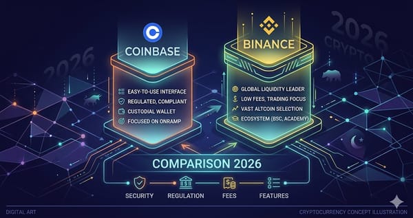 Coinbase vs Binance Detailed Comparison 2026