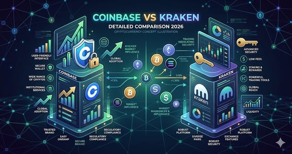 Coinbase vs Kraken Detailed Comparison 2026