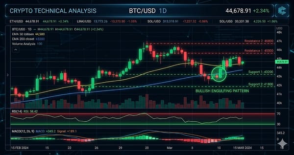 BTC Tests $66,997 Support Under Selling Pressure — Daily TA