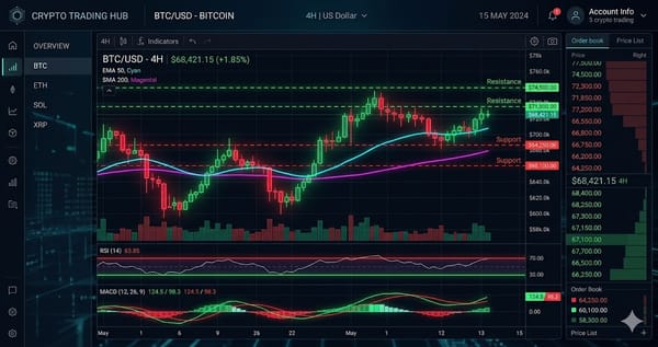 Crypto in Extreme Fear (17) — BTC at $71,675 Technical Analysis