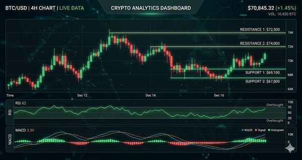 BTC at $74,966 — Daily Crypto Technical Analysis (April 16, 2026)