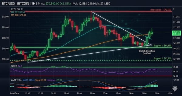 BTC at $77,485 — Daily Crypto Technical Analysis (April 25, 2026)