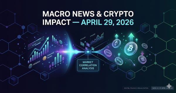 Macro News Crypto Impact April 29 2026