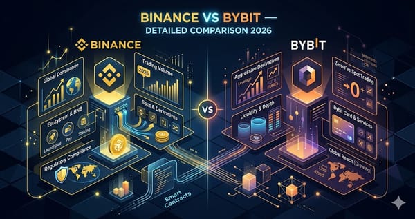Binance vs Bybit Detailed Comparison 2026