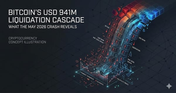 Bitcoins USD 941M Liquidation Cascade What the May 2026 Crash Reveals