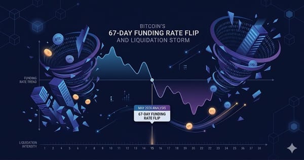 Bitcoins 67-Day Funding Rate Flip and Liquidation Storm May 2026 Analysis