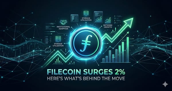 Filecoin Surges 2% Heres Whats Behind the Move