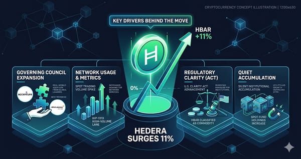 Hedera Surges 11% Heres Whats Behind the Move